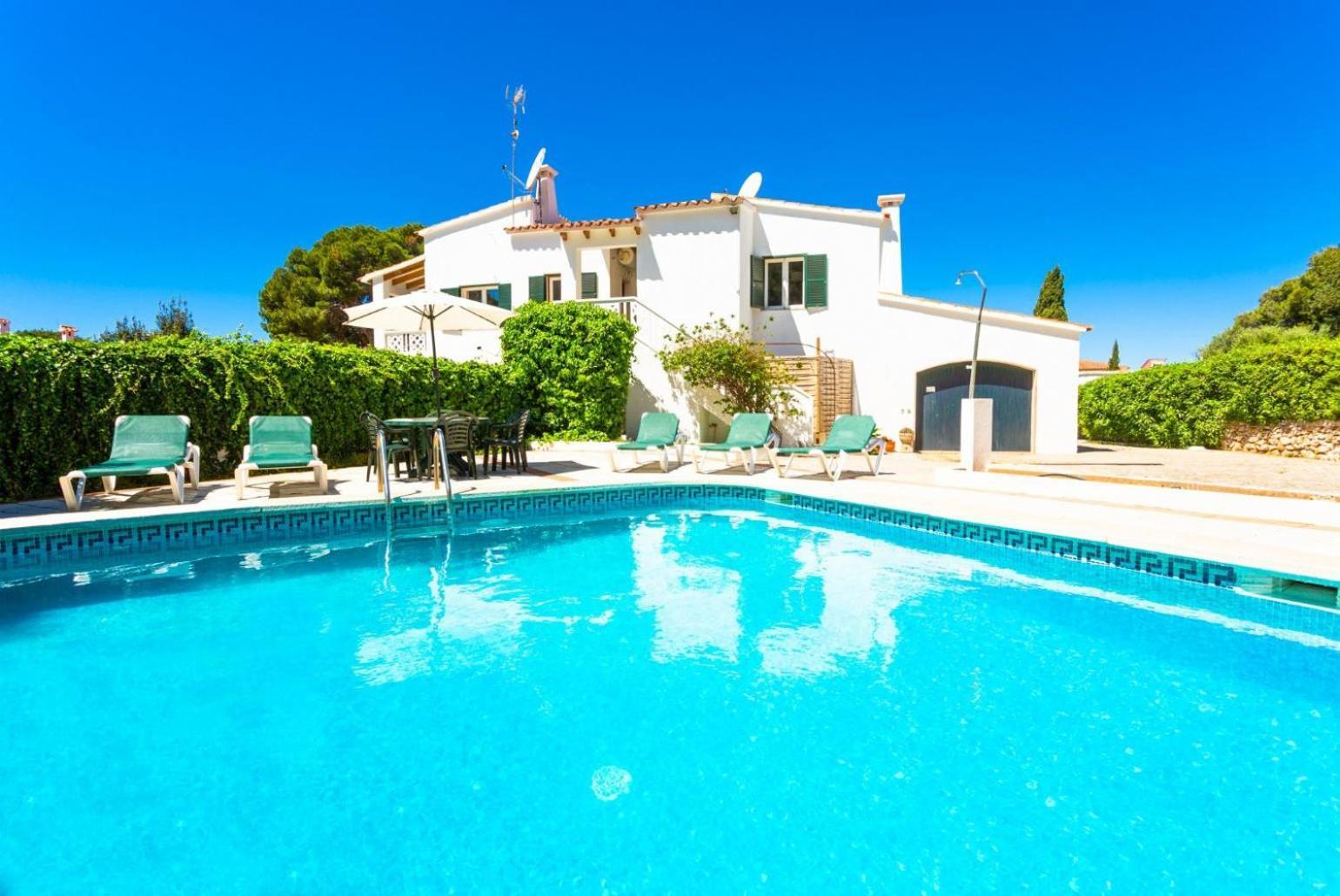 Villa Luisa Cala Galdana  Ngoại thất bức ảnh